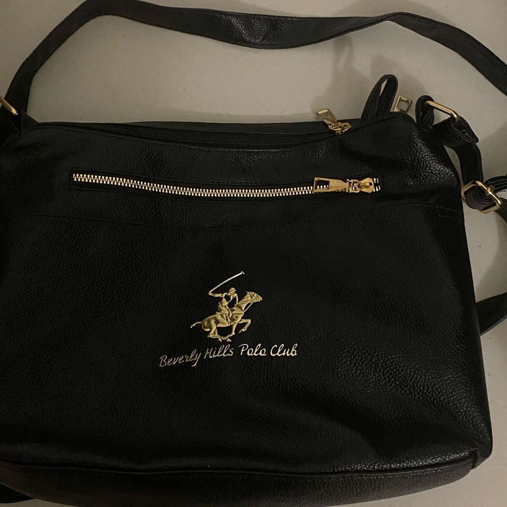 Beverly Hills Polo Club Black Crossbody Bag
